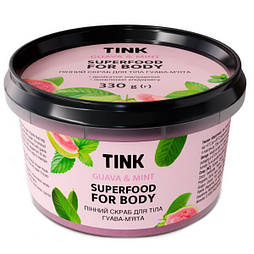 Скраб для тіла пінний Tink Superfood For Body Guava & Mint 300 г
