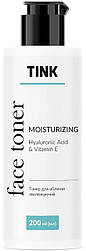 Тонер для обличчя зволожуючий Tink Гіалуронова кислота-Вітамін Е 200 мл