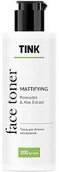 Тонер для обличчя матувальний TINK Трояндова вода-Екстракт алое 200 мл
