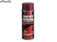 Краска аэрозольная красная Deco Color термостойкая 800*С 725328 400мл