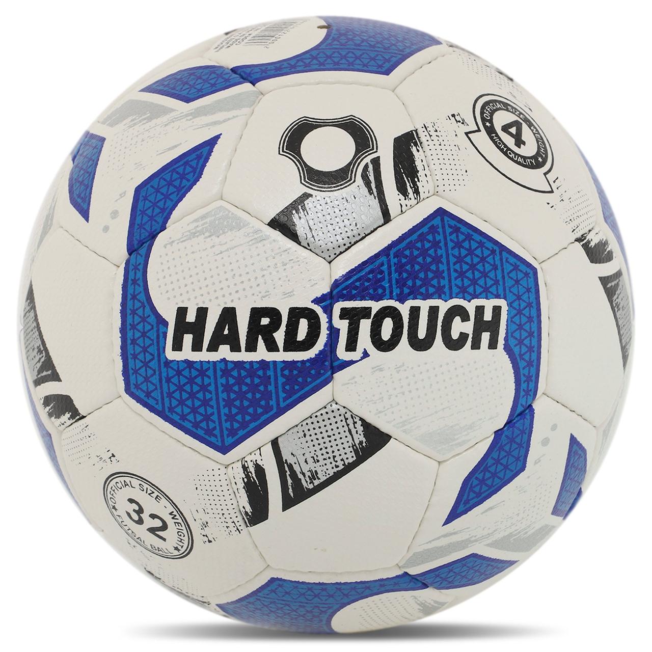 М'яч футзальний PU HYDRO TECHNOLOGY HARD TOUCH №4 FB-5038 білий-синій