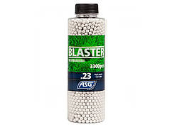 Страйкбольні кульки ASG Q Blaster White 6 мм / 0,23 г / 3300 шт.