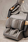 Крісло масажне Manzoku Harmony Black&Gray, (Безкоштовна доставка), Японія, фото 7