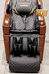 Крісло масажне Manzoku Credo Brown 3D, (Безкоштовна доставка), Японія