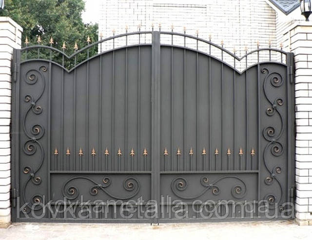 Ковані ворота арт.в 23, фото 1