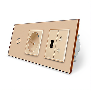 Автоматичний вимикач PROMFACTOR FMC3/3U 3P 40A 50kA (8-12In) Золотий