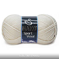 Nako Sport Wool — 6383 молочно-бежевий