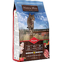 Nutra Mix Original 9.07 кг сухой корм для взрослых котов и кошек на всех стадиях жизни