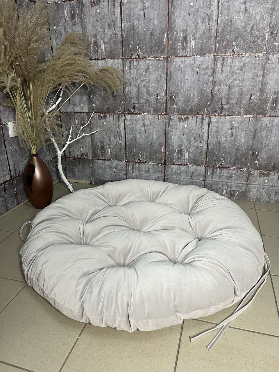 Стьобана подушка для сидіння, Зручна м'яка подушка накладка на крісло та стілець 100 см