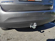Фаркоп Kia Sorento 2 XM 2012-2015 (Кіа Соренто 2 ХМ) оцинкований, фото 3