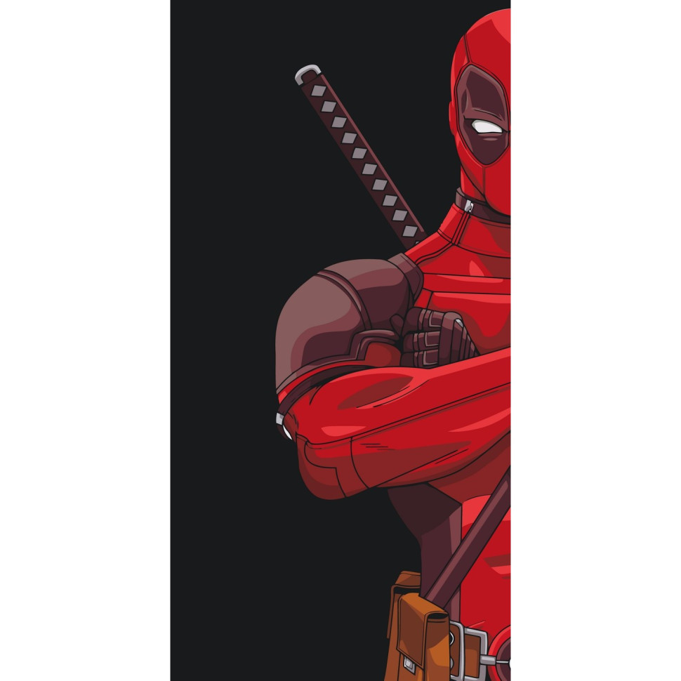 Картина за номерами 40х80 см. Дедпул Deadpool АС16084