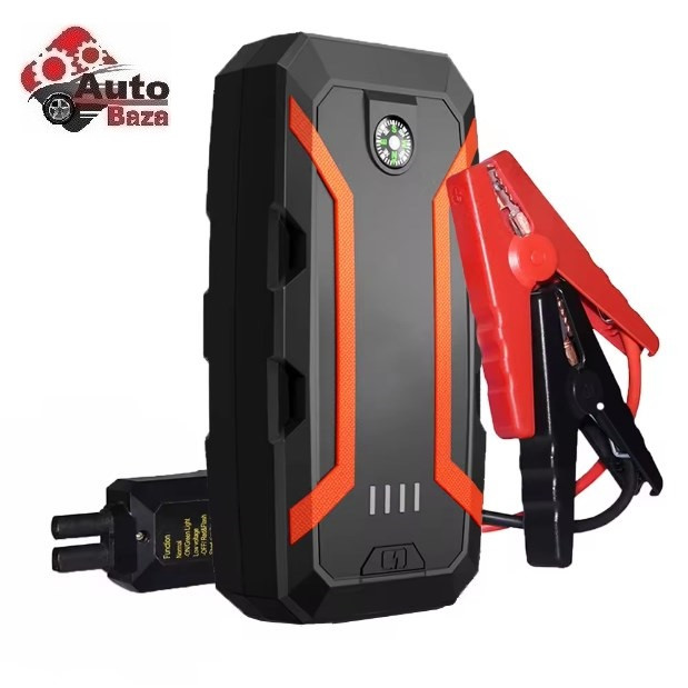 Пусковий пристрій стартер бустер 12V 2000A + PowerBank 30000 mAh + ліхтарик компас Сar Jump Starter A2