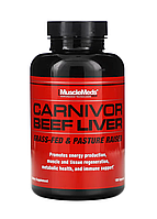 MuscleMeds Carnivor Beef Liver 180 Capsules