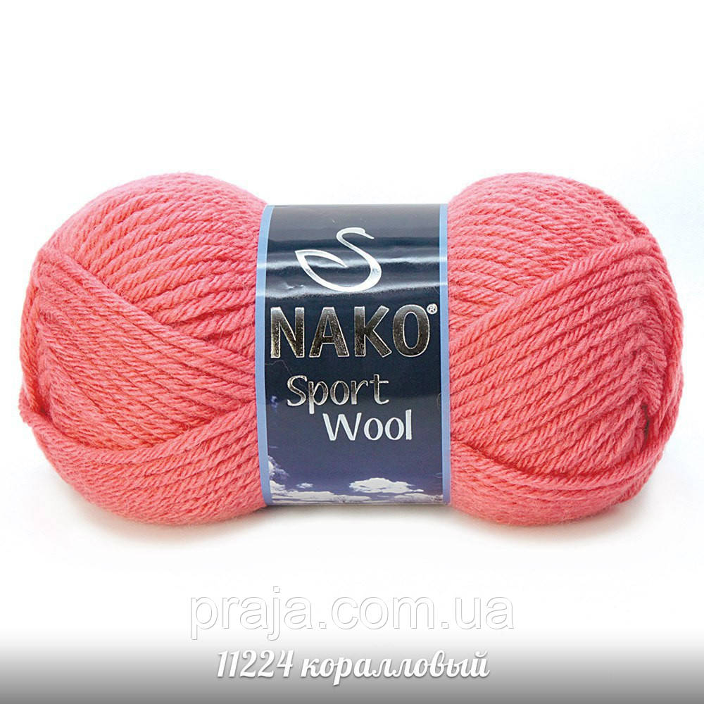 Nako Sport Wool — 11224 кораловий