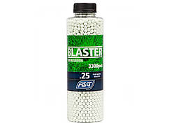 Страйкбольні кульки ASG Q Blaster White 6 мм / 0,25 г / 3300 шт.