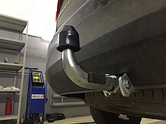 Фаркоп Kia Sorento 2 XM 2012-2015 (Кіа Соренто ХМ) оцинкований, автомат на ручці