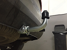 Фаркоп Kia Sorento 2 XM 2012-2015 (Кіа Соренто ХМ) оцинкований, автомат на ручці, фото 3