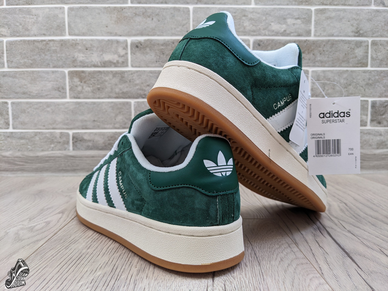 Женские кроссовки Adidas Campus \ Адидас Кампус \ ЛИЦЕНЗИЯ \ 39 - фото 2 - id-p2122456643