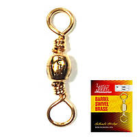 5003-018 Вертлюжок LJ BARREL SWIVEL BRASS*10