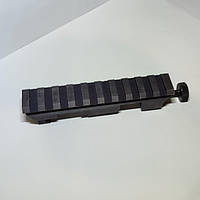 Швидкоз'ємна планка для AK (105мм ) 11 слотів колір чорний