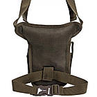 🔥 Поясна сумка "Silver Knight - Swat" (олива) бананка, поясна сумка, тактична сумка, фото 5