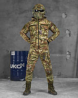 Тактический костюм Oblivion aggressor мультикам с усиленными коленями весенняя военная форма multicam
