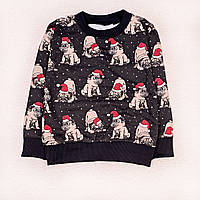 Джемпер дитячий футер Christmas pug 4767259