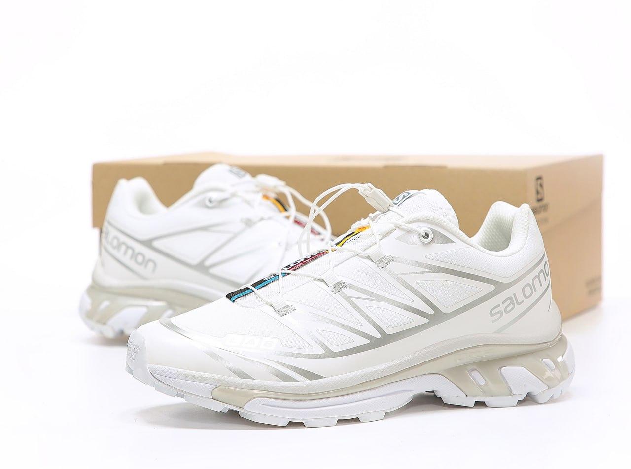Кросівки чоловічі білі Salomon S/LAB XT-6 White Silver (15631)