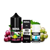 Набор для самозамеса жидкости Nova salt 30 мл. 50 мг Виноград для электронной сигареты, парения вейпа PM