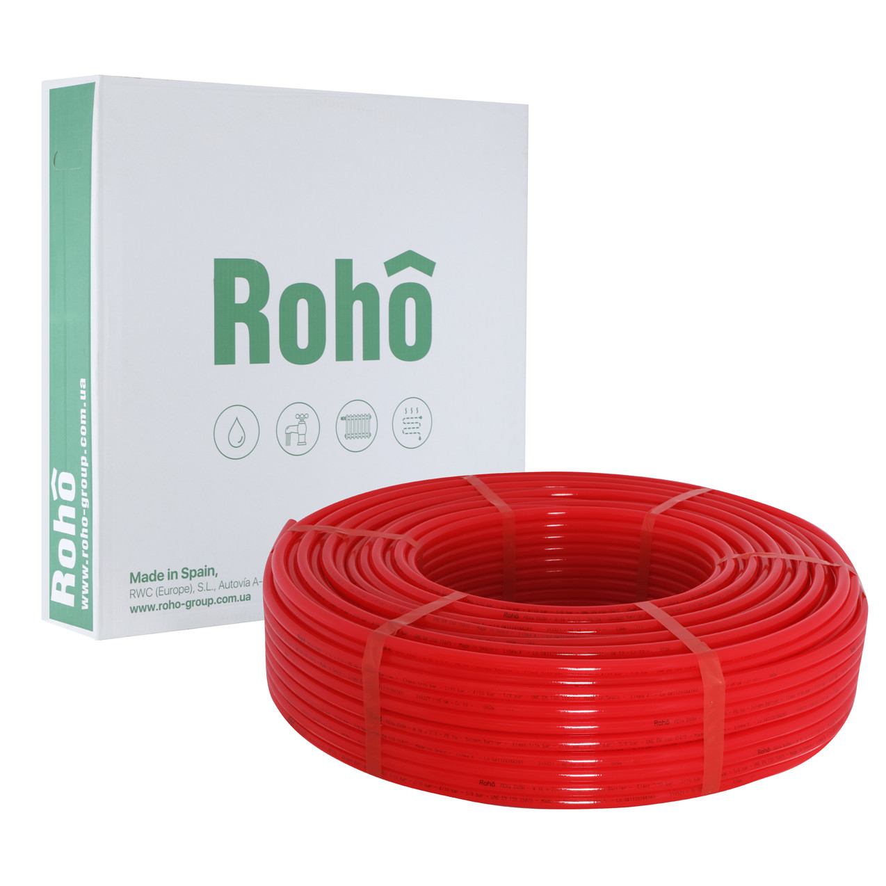 Труба з кисневим бар'єром Roho R012-1620 PEX-a EVOH 16x2.0 (RO0030) - фото 1 - id-p2149084952