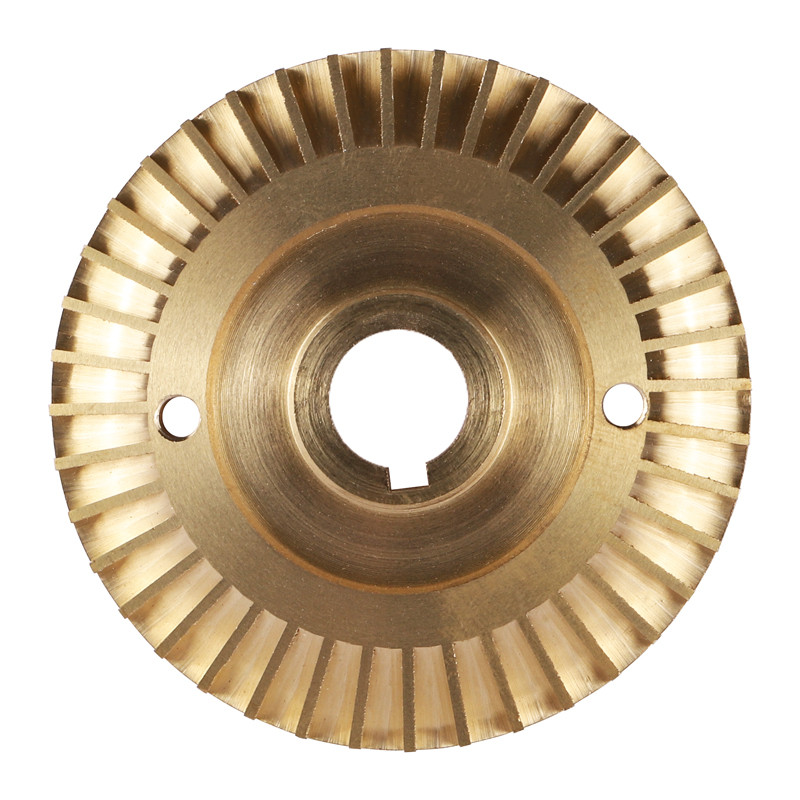 Робоче колесо для насосів серії QB60 impeller (матеріал - латунь) (GF1177) - фото 1 - id-p2149080544