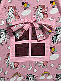 Вігвам дитячий Єдиноріжки БОНБОН з Корзиною Повний комплект, вігвам для дівчинки, вігвам для дітей, дитячий вігвам дитяча палатка, фото 9