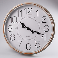 Часы настенные Provence 44 см, большие круглые навесные часы для дома кафе ресторана офиса