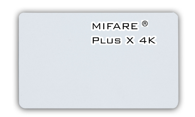 Безконтактна смарт-карта Mifare Plus X 4K
