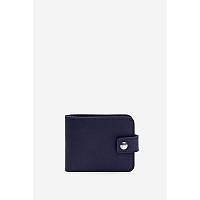 Шкіряне портмоне Mini 2.2 темно-синє