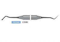 Гладилка COM6 металлическая ручка двухстороннее титановое покрытие для композитов и фотополимеров