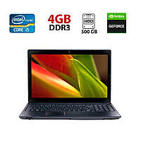 Ноутбук Acer Aspire 5742G/ 15.6" (1366x768)/ Core i5-460M/ 4 GB RAM/ 500 GB HDD/ GeForce GT 420M 1GB