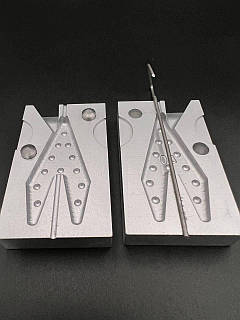 Якісна форма для грузил Ластівчин хвіст 70 г, метал Д16Т, Форми для лиття грузил