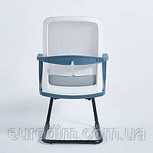 Крісло FLASH II сіре/синє/чорний каркас, фото 4