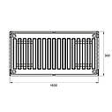 Радіатор сталевий Thermo Alliance 22 тип 300х1600 бічне підключення, фото 2