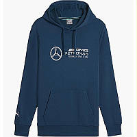 Худі чоловіче PUMA PUMA MERCEDES AMG PETRONAS MOTORSPORT ESS BLUE 62375707