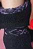Шкарпетки махрові жіночі темно-сірого кольору розмір 37-42 163549P, фото 3