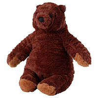 Мягкая игрушка IKEA DJUNGELSKOG 405.785.32 Бурый медведь