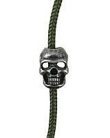 Стоперы для шнурка Kombat UK Skull Cord Stoppers 10шт Серебро (1000-kb-scs-slv) NC, код: 8100543