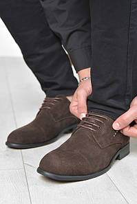 Туфлі чоловічі коричневого кольору уп.5 од. 166226P