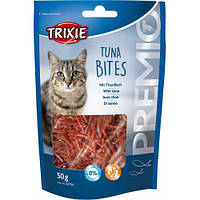 Лакомство Trixie Premio Tuna Bites для кошек, курица и рыба, 50 г