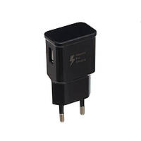 Сетевое Зарядное Устройство Samsung Travel Adapter 1USB QC 15W 1:1 Цвет Черный