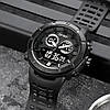 Годинники тактичні протиударні SKMEI 2014BKBK, Бюджетні спортивні годинники Спецназ ID-13, фото 8