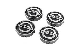 Ковпачки в диски 59/55 мм nis5955b 4 шт для Тюнінг Nissan, фото 2
