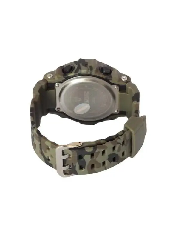 Мужские спортивные часы Skmei 1197 (Зеленый камуфляж), наручные часы мужские спортивные, электронные армейские - фото 6 - id-p2149172451